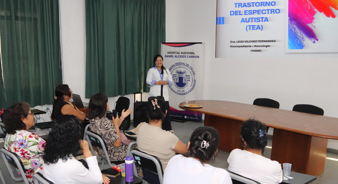 Charla informativa sobre el TEA