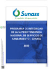 Vista preliminar de documento Programa de Integridad de la Sunass 2025