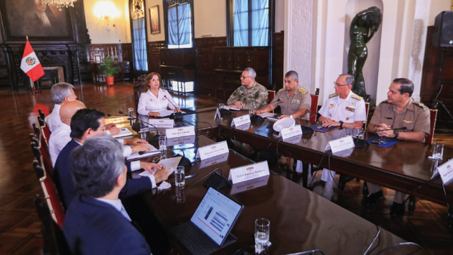 Presidenta Boluarte saludó aprobación de norma que permite a policías actuar en defensa propia ante delincuentes armados