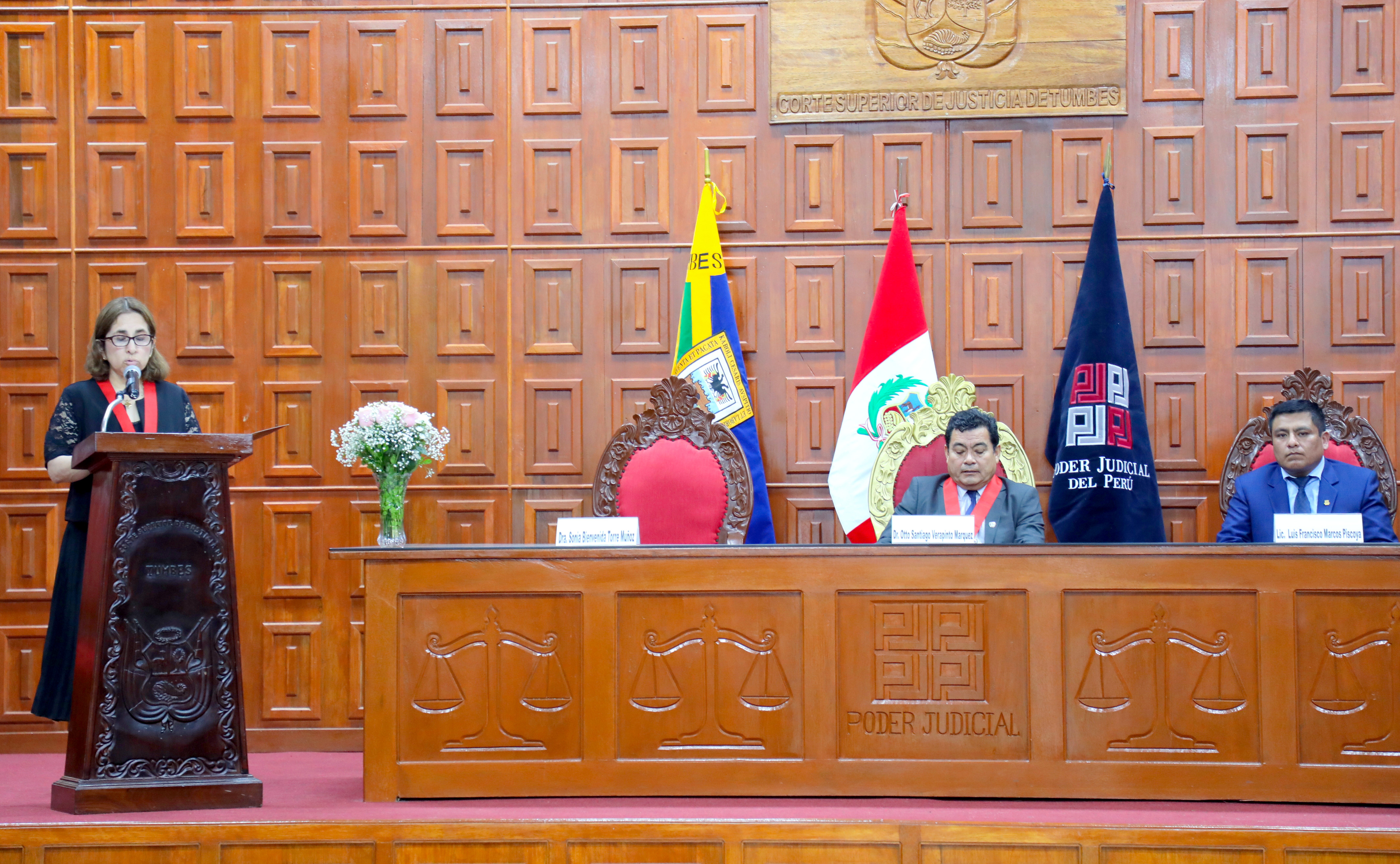 Módulo Penal de Tumbes Celebró Su XVI Aniversario de Implementación del Nuevo Código Procesal Penal