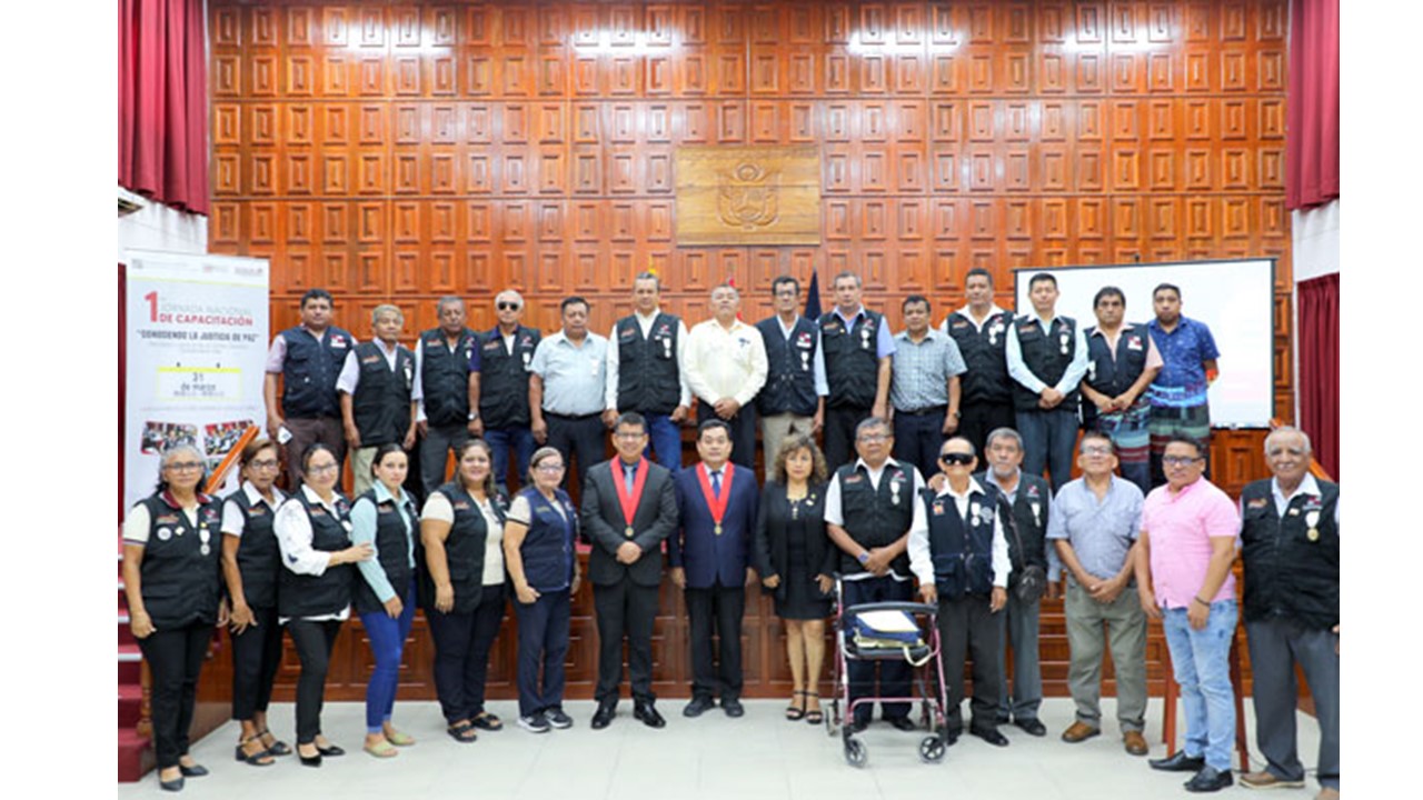 Jueces de Paz del Distrito Judicial de Tumbes Participan de Primera Jornada Nacional de Capacitación “Conociendo la Justicia De Paz”