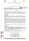 Vista preliminar de documento Resolución Administrativa