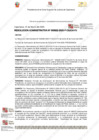 Vista preliminar de documento Resolución Administrativa