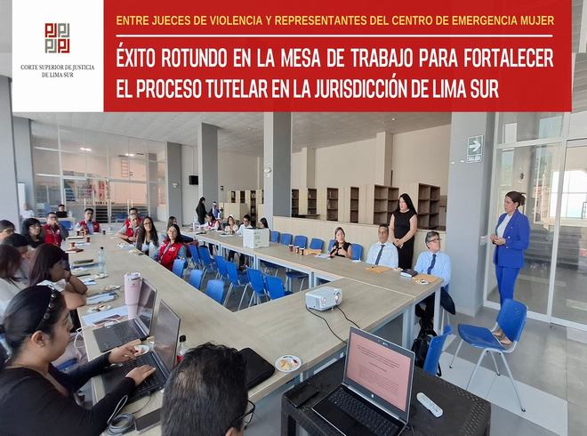 Éxito rotundo en la Mesa de Trabajo para fortalecer el proceso tutelar