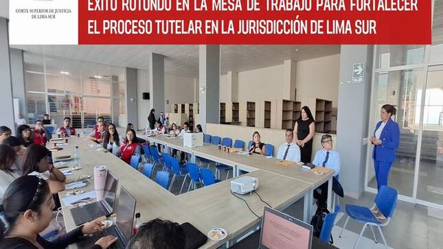 Éxito rotundo en la Mesa de Trabajo para fortalecer el proceso tutelar