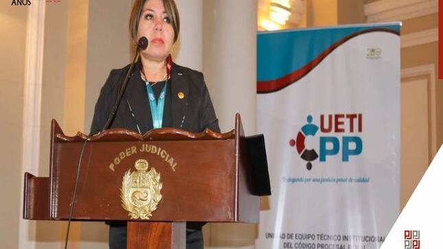 Impecable dirección de la Dra. Katya Cabanillas Díaz en el “I Encuentro de Jueces y Juezas Formador de Formadores”