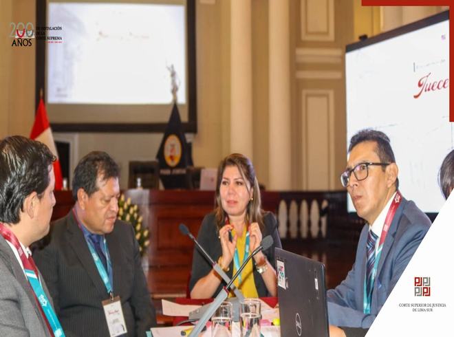 Impecable dirección de la Dra. Katya Cabanillas Díaz en el “I Encuentro de Jueces y Juezas Formador de Formadores”