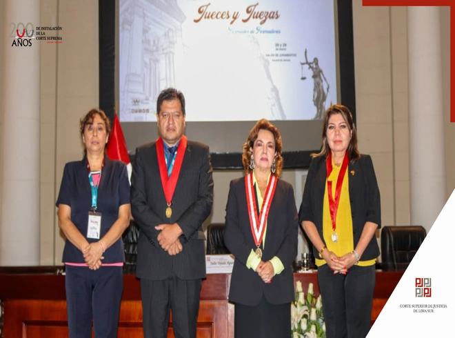 Impecable dirección de la Dra. Katya Cabanillas Díaz en el “I Encuentro de Jueces y Juezas Formador de Formadores”