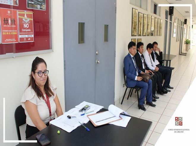 Corte Superior de Justicia de Lima Sur desarrolló con éxito entrevistas para sus procesos CAS 