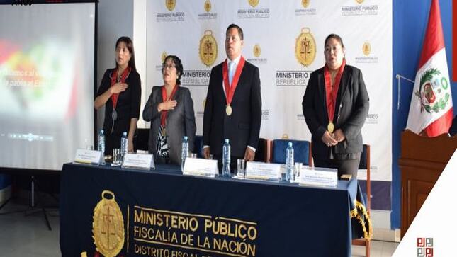 Presidenta Hilda Piedra participó en el 14° Aniversario de las Fiscalías Anticorrupción de Lima Sur