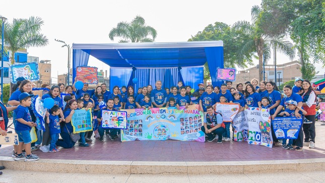 Huaral conmemora el Día Mundial de Concienciación del Autismo con emotiva jornada de reflexión