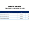 Vista preliminar de documento 10. Comité de vigilancia del proceso del presupuesto participativo 2026