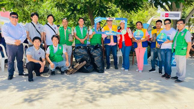 Feria EXPOVERDE promueve reciclaje y sostenibilidad en Sullana