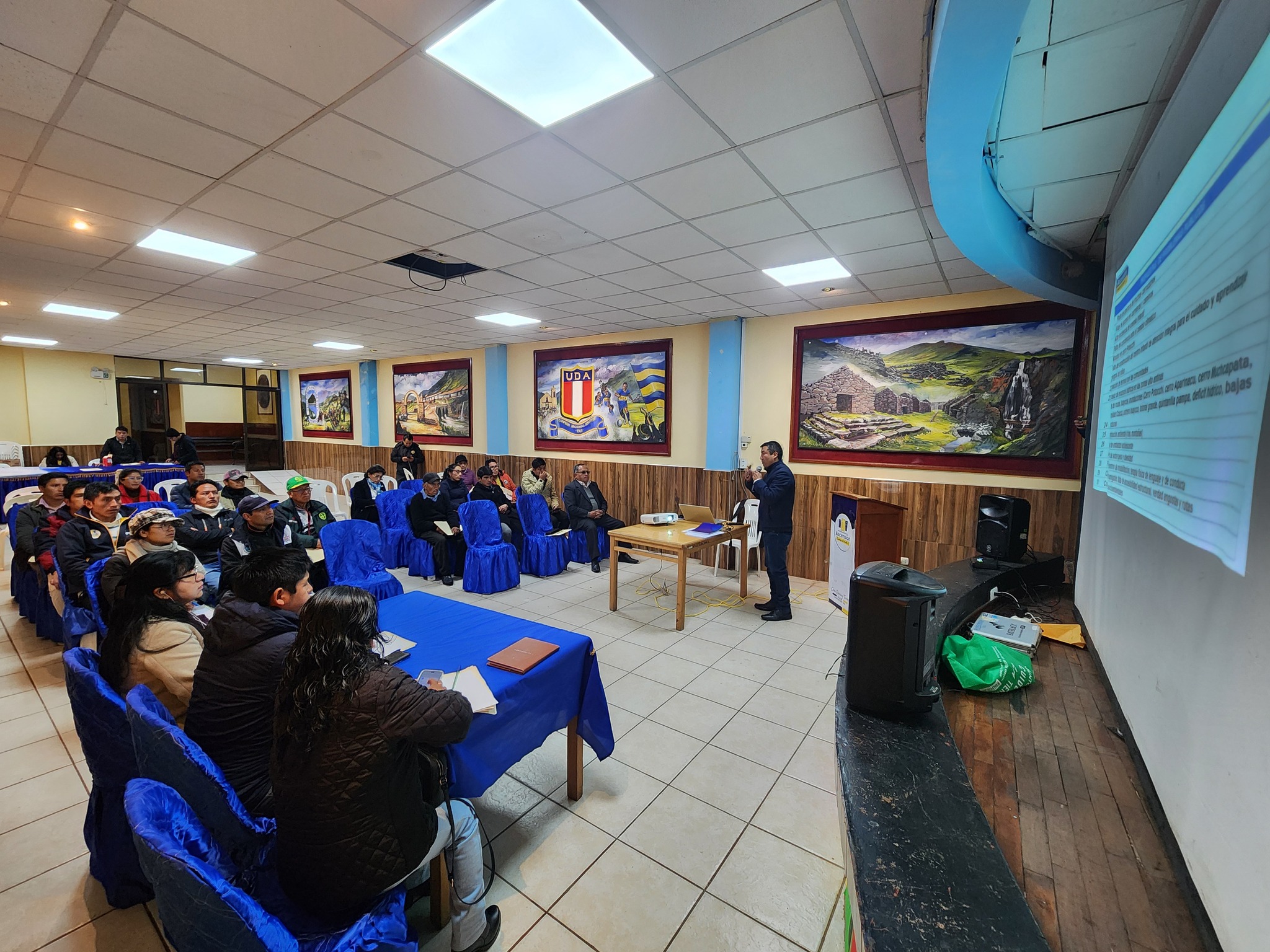 Nota de prensa sobre el taller de análisis realizado en Ascensión para la elaboración del Plan de Desarrollo Concertado al 2040