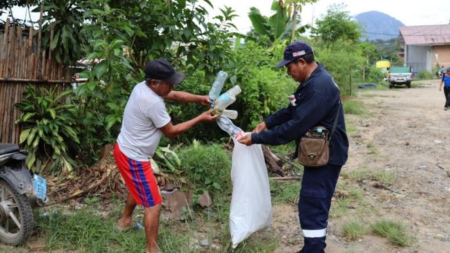 San Martín: eliminan 14 toneladas de criaderos del zancudo transmisor del dengue en Moyobamba