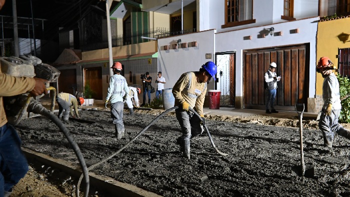 Vaciado de concreto