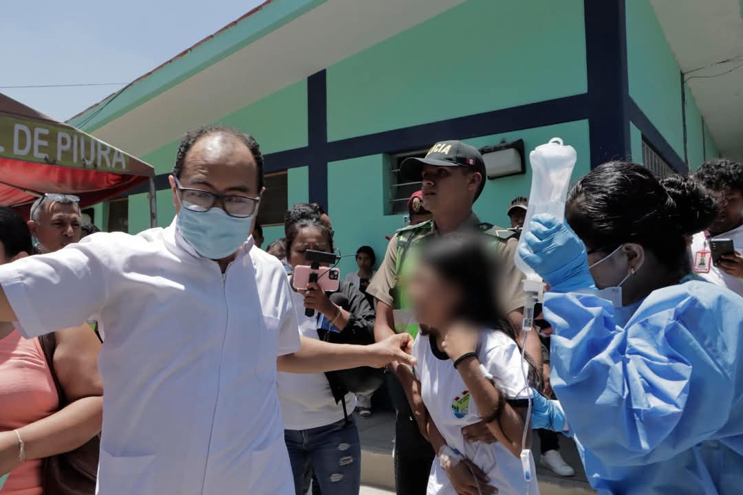 Gobernador dispuso inmediatas acciones de respuesta ante emergencia por intoxicación de escolares en colegio Elvira Castro