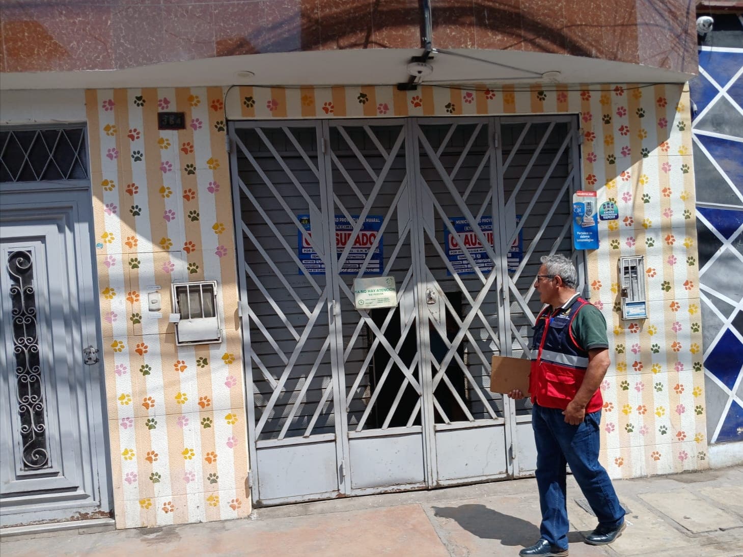 Municipalidad Provincial de Huaral clausura veterinaria por graves infracciones encontradas