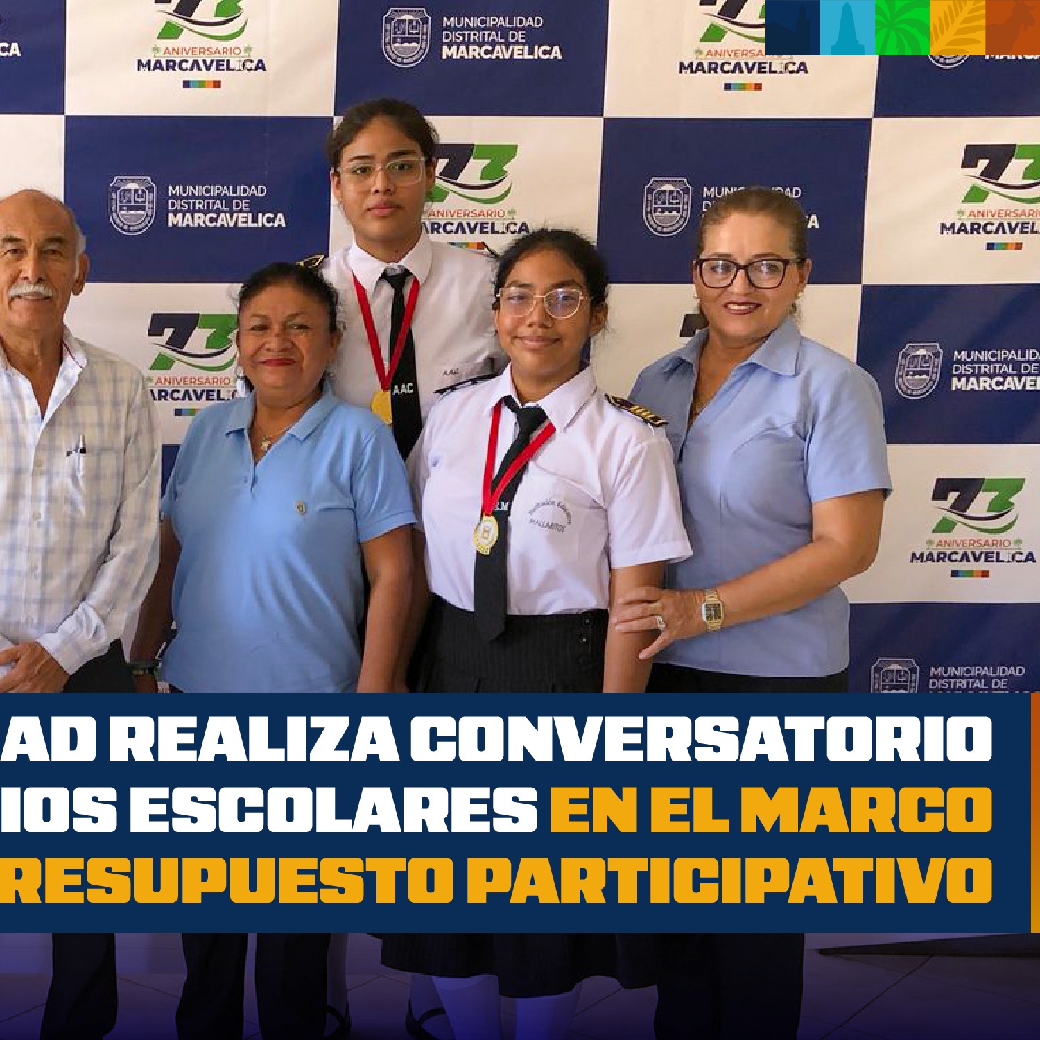 Conversatorio con municipios escolares