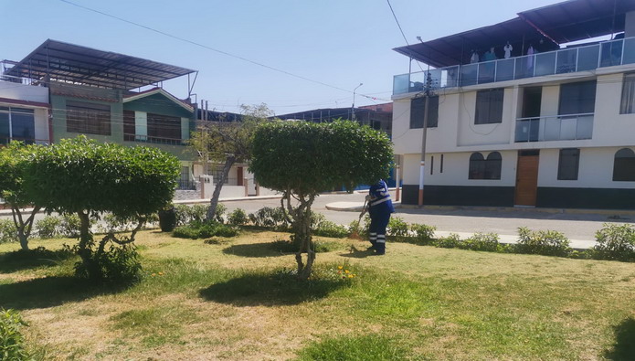 Jornada de Trabajo en Áreas Verdes de Mollendo
