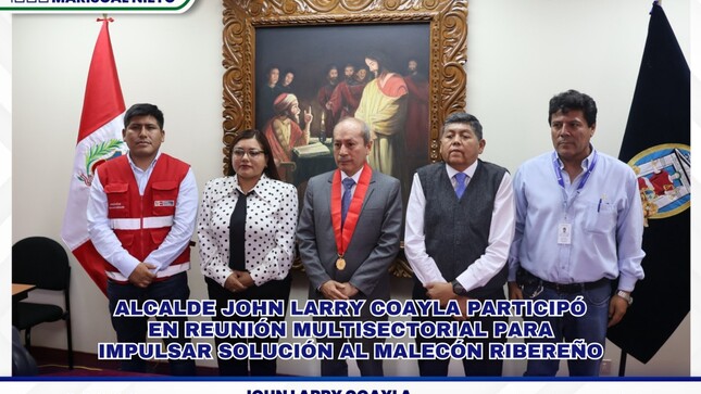 El alcalde John Larry Coayla reafirmó el compromiso de la municipalidad de ejecutar las obras necesarias para mejorar la transitabilidad y seguridad en el malecón ribereño. Destacó que se continuará con acciones de encauzamiento y descolmatación para prevenir emergencias y reforzar la infraestructura de defensa ribereña.
