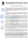 Vista preliminar de documento RESOLUCION DE GERENCIA  MUNICIPAL N° 105 -2025-GM-MPC