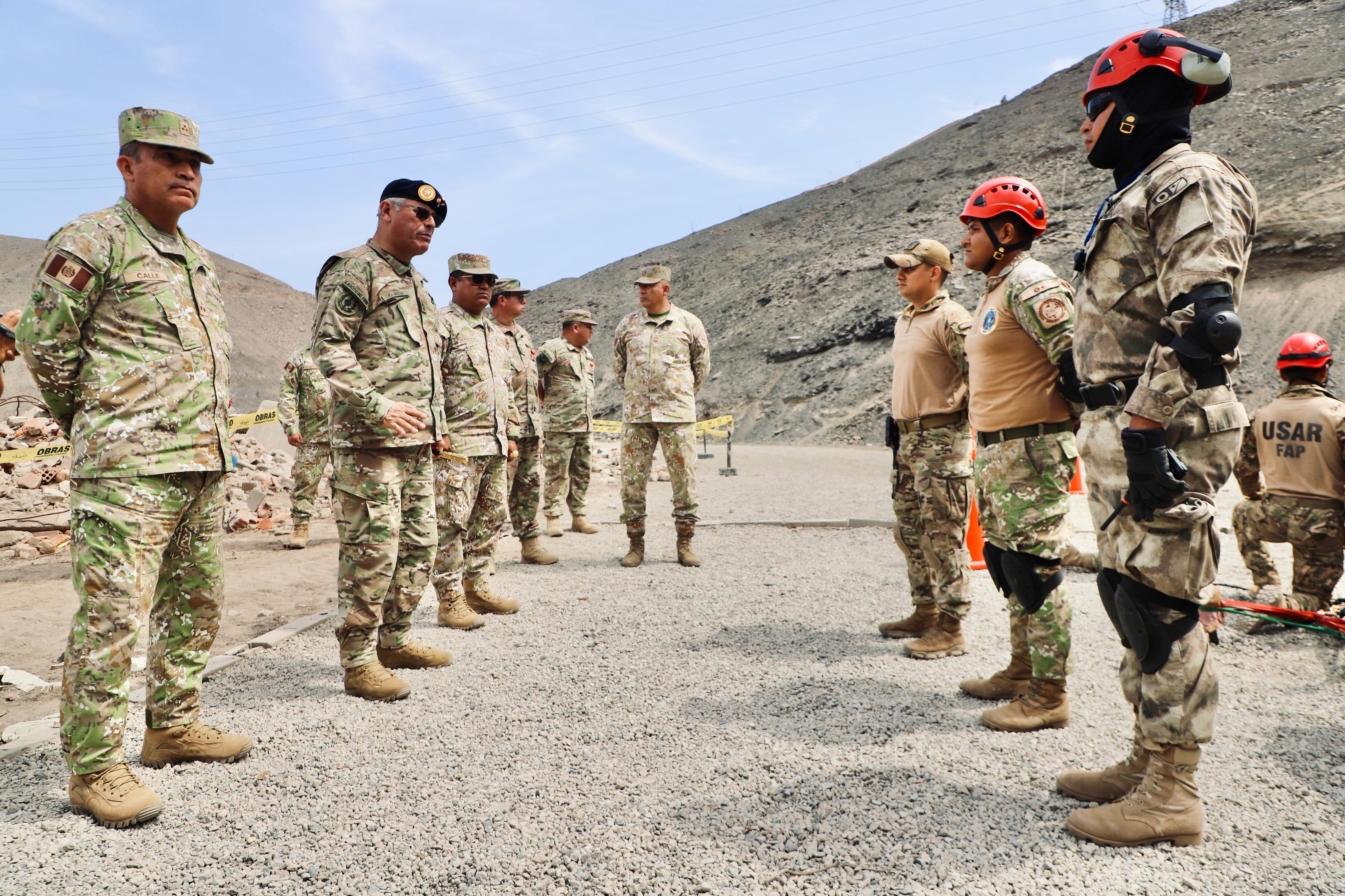 Fuerzas Armadas presentan equipos USAR de élite para respuesta ante emergencias y desastres