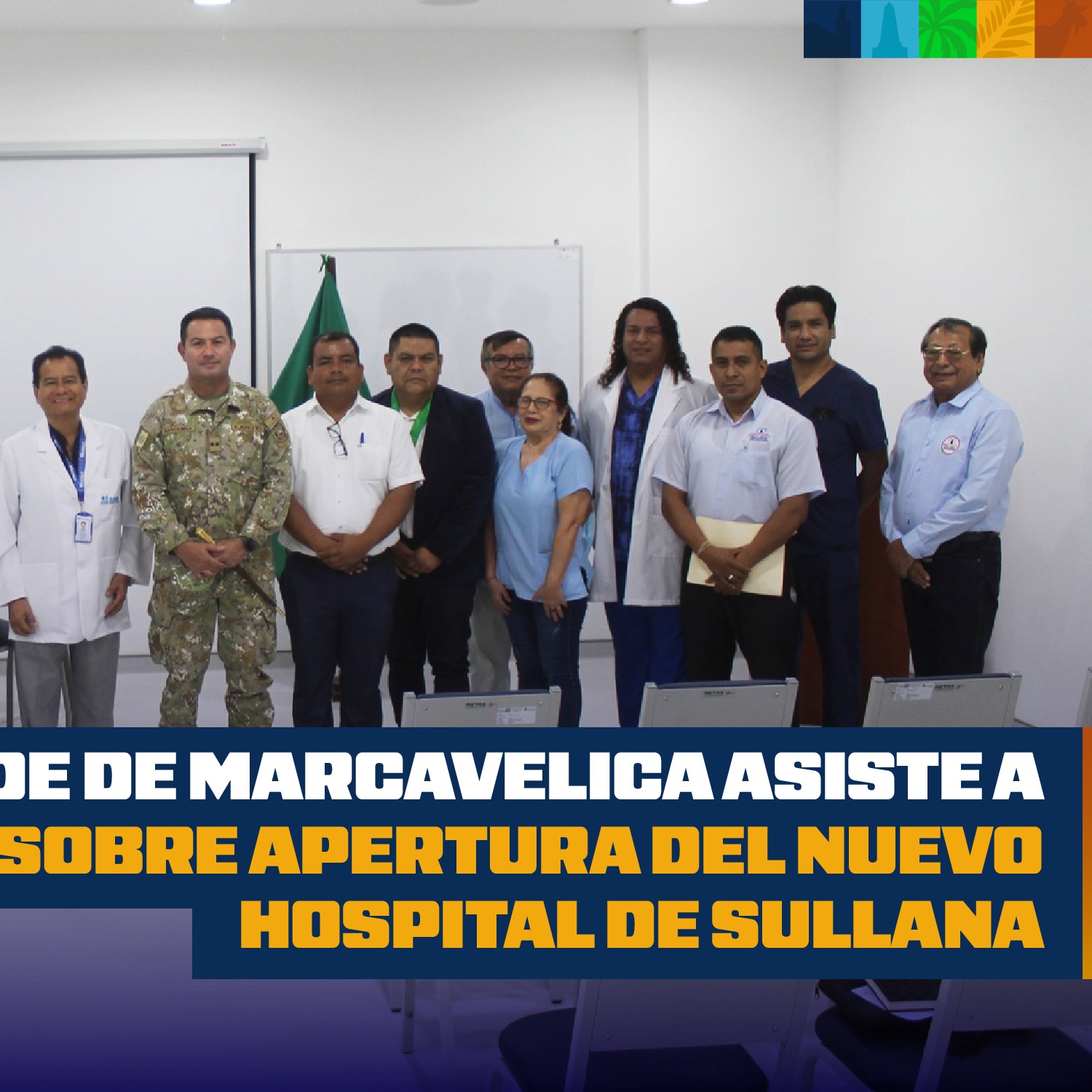 Reunión sobre apertura nuevo hospital Sullana