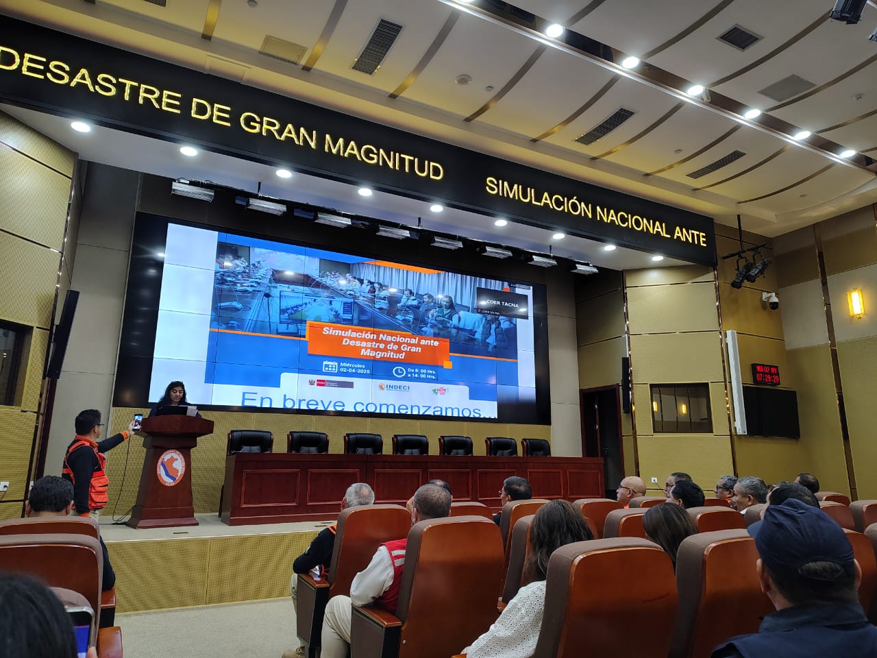 MIMP participa en ejercicios de Simulación Nacional ante desastre de gran magnitud y Simulación Regional Multipeligro