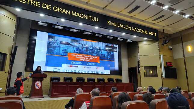 MIMP participa en ejercicios de Simulación Nacional ante desastre de gran magnitud y Simulación Regional Multipeligro
