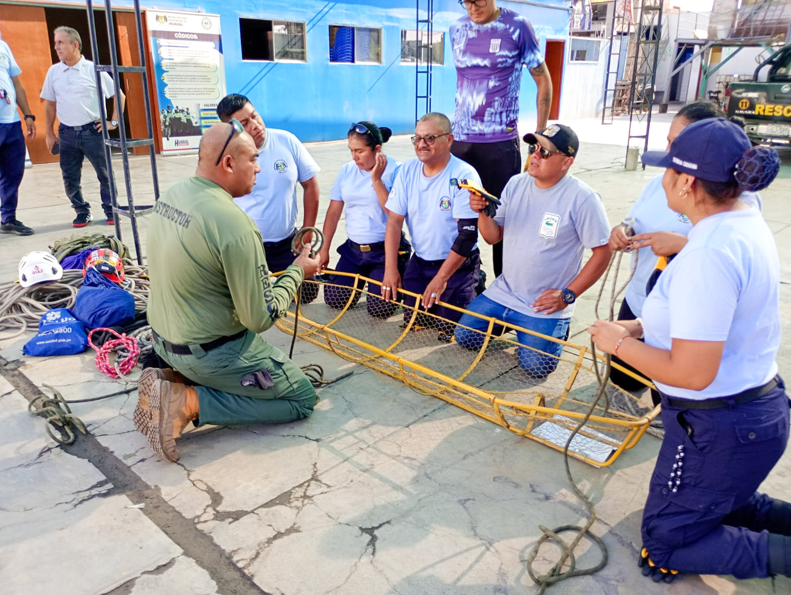 Huaral fortalece su equipo de rescate