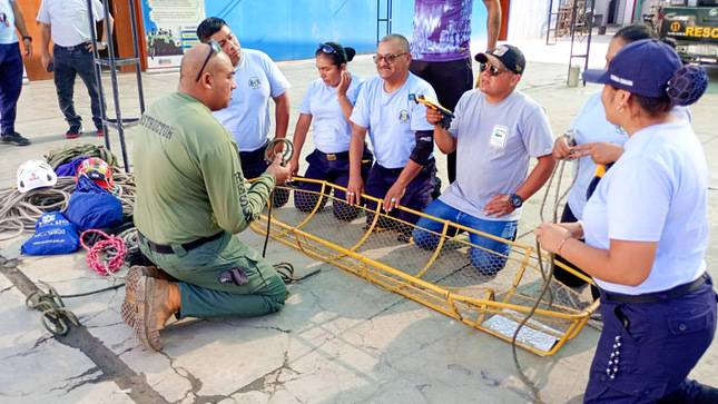 Huaral fortalece su equipo de rescate 