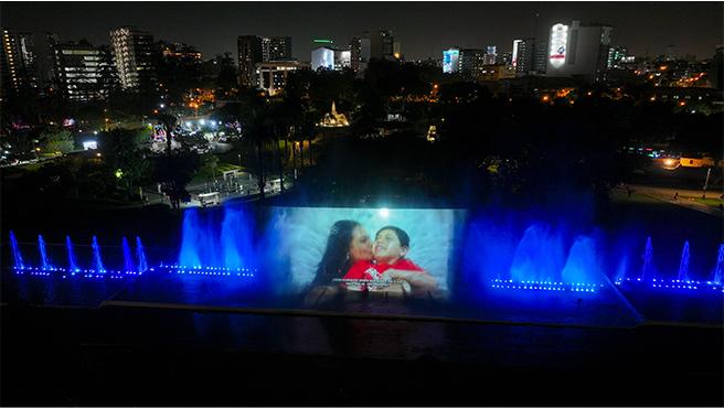 Minsa y el Circuito Mágico del Agua se iluminaron de azul por el Día Mundial de Concienciación sobre el Autismo