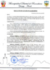 Vista preliminar de documento Resolución de Alcaldía