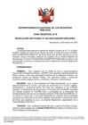 Vista preliminar de documento Resolución de la Unidad Registral N°024-2025-SUNARP-ZRIII-UREG