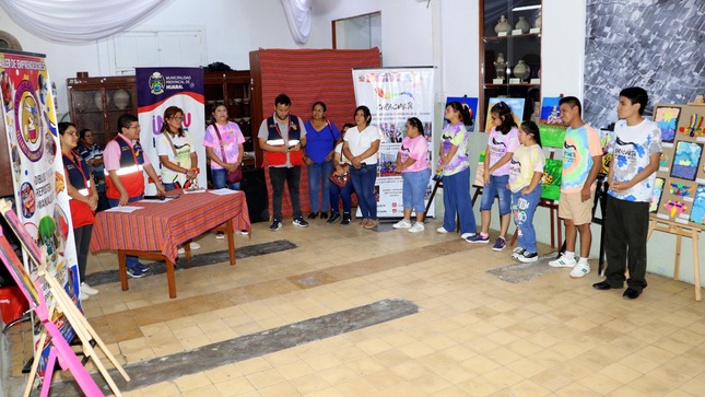 Municipalidad Provincial de Huaral abre espacio para muestras artísticas de personas con discapacidad