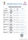 Vista preliminar de documento Directorio de los miembros del codisec jayanca