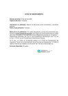 Vista preliminar de documento AVISO DE SINCERAMIENTO I TRIMESTRE 2025
