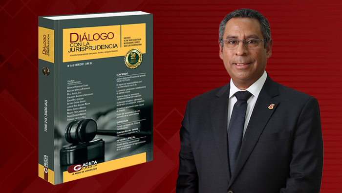 Magistrado del TC Francisco Morales fue entrevistado por la revista Diálogo con la Jurisprudencia donde hizo reflexiones sobre el pasado y presente del TC