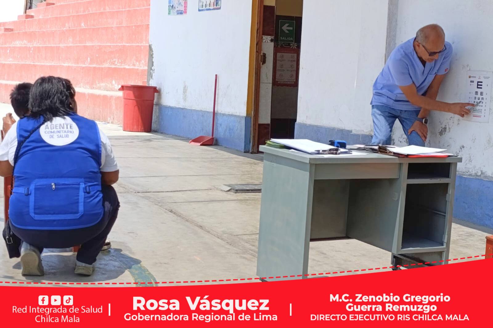 RIS Chilca Mala promueve Campaña de Atención Integral de Salud en el distrito de Mala.