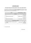 Vista preliminar de documento COMUNICADO CONVOCATORIA N° 005-2025 PRACTICANTES UREG I
