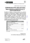Vista preliminar de documento COMUNICADO_RESULTADOS DE LA VERIFICACION DE LA POSTUACION VIRTUAL_LAS MERCEDES