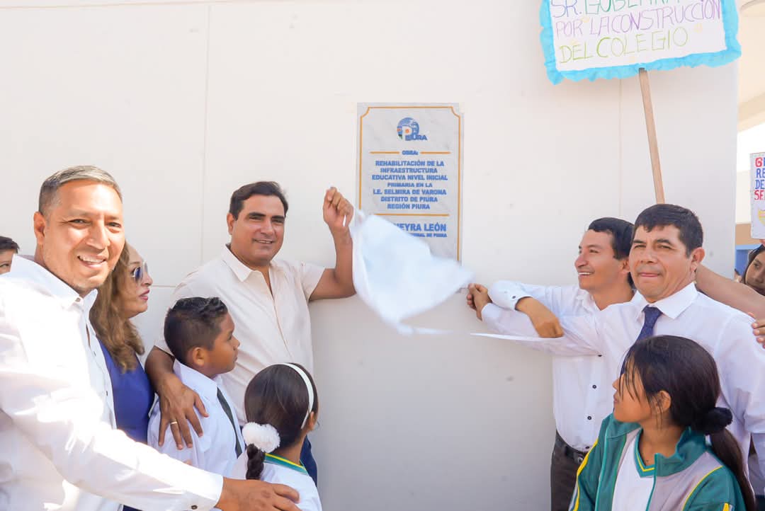 Gobernador Luis Neyra inaugura moderna institución educativa Selmira de Varona que reemplaza infraestructura dañada por El Niño