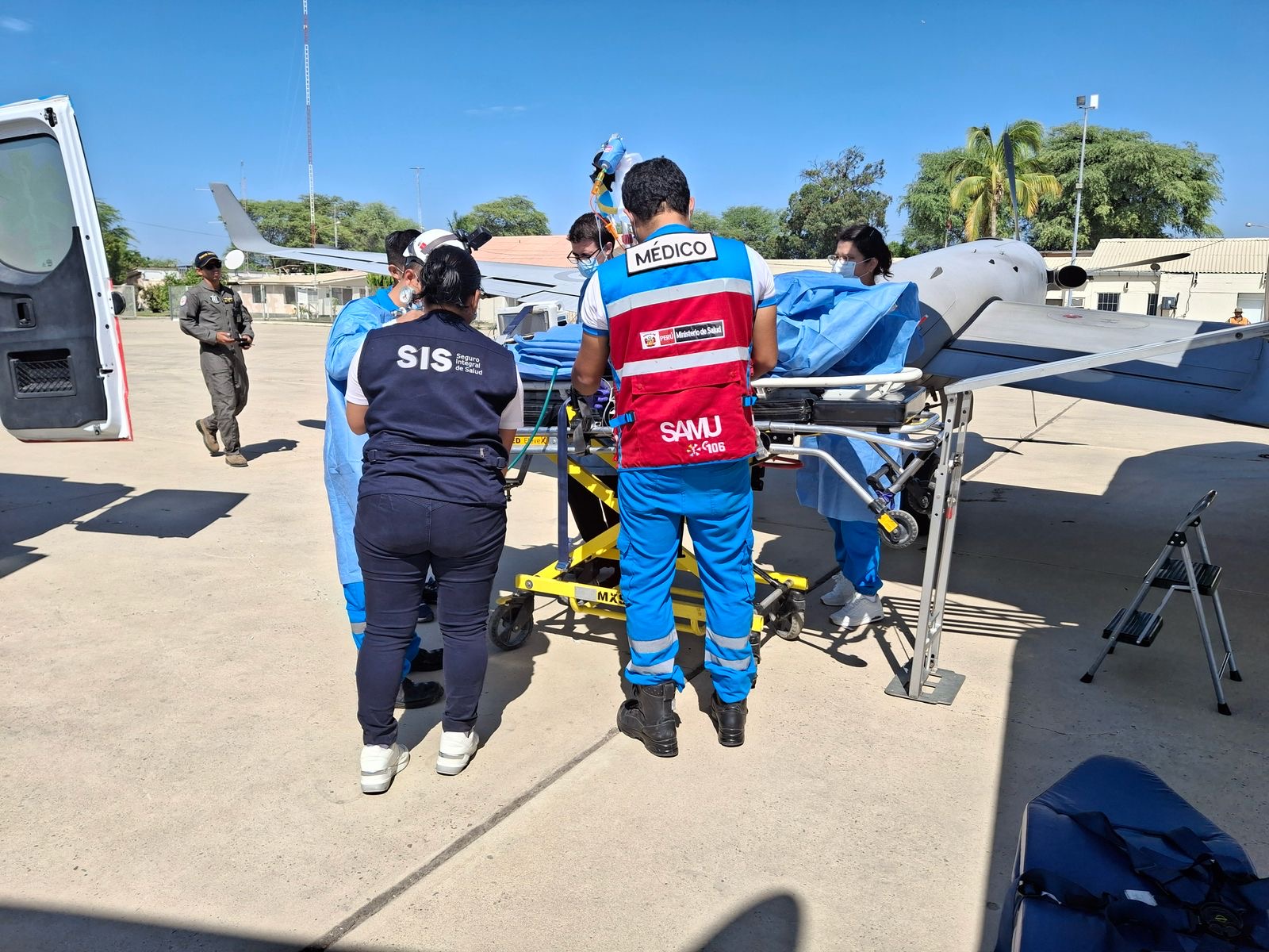 Minsa trasladó de Piura a Lima a menor de 4 años que necesita atención especializada por quemaduras