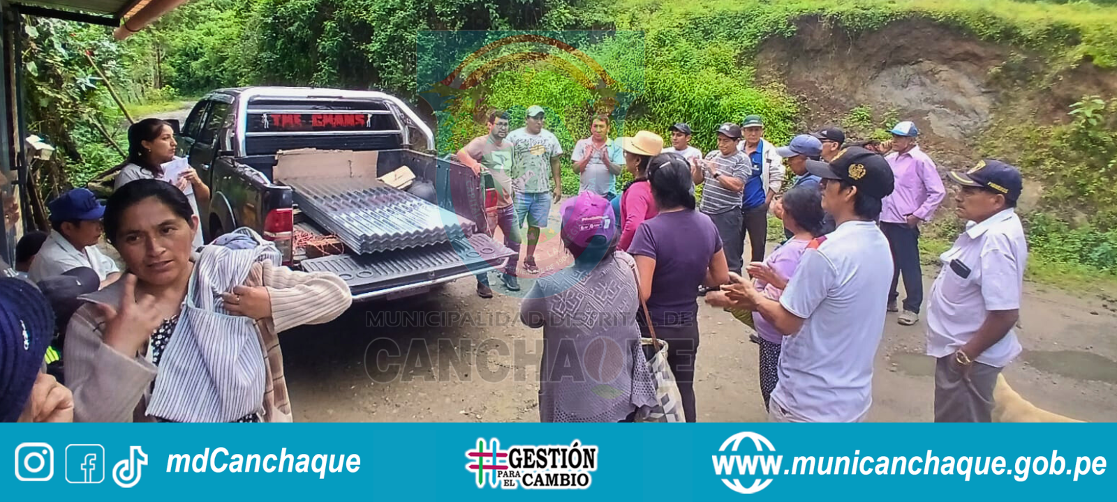 Entrega solidaria a Agua Azul y Fraile