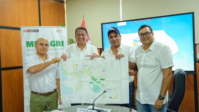 Tras gestión del gobernador Luis Neyra, MIDAGRI lanza convocatoria de proyectos Alto Piura y sistema Poechos este 15 de abril 