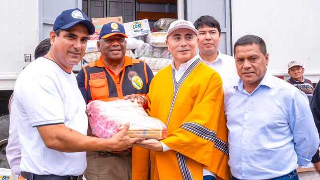 GORE entregó 301 toneladas de bienes de ayuda humanitaria a familias de la región damnificadas durante periodo lluvioso