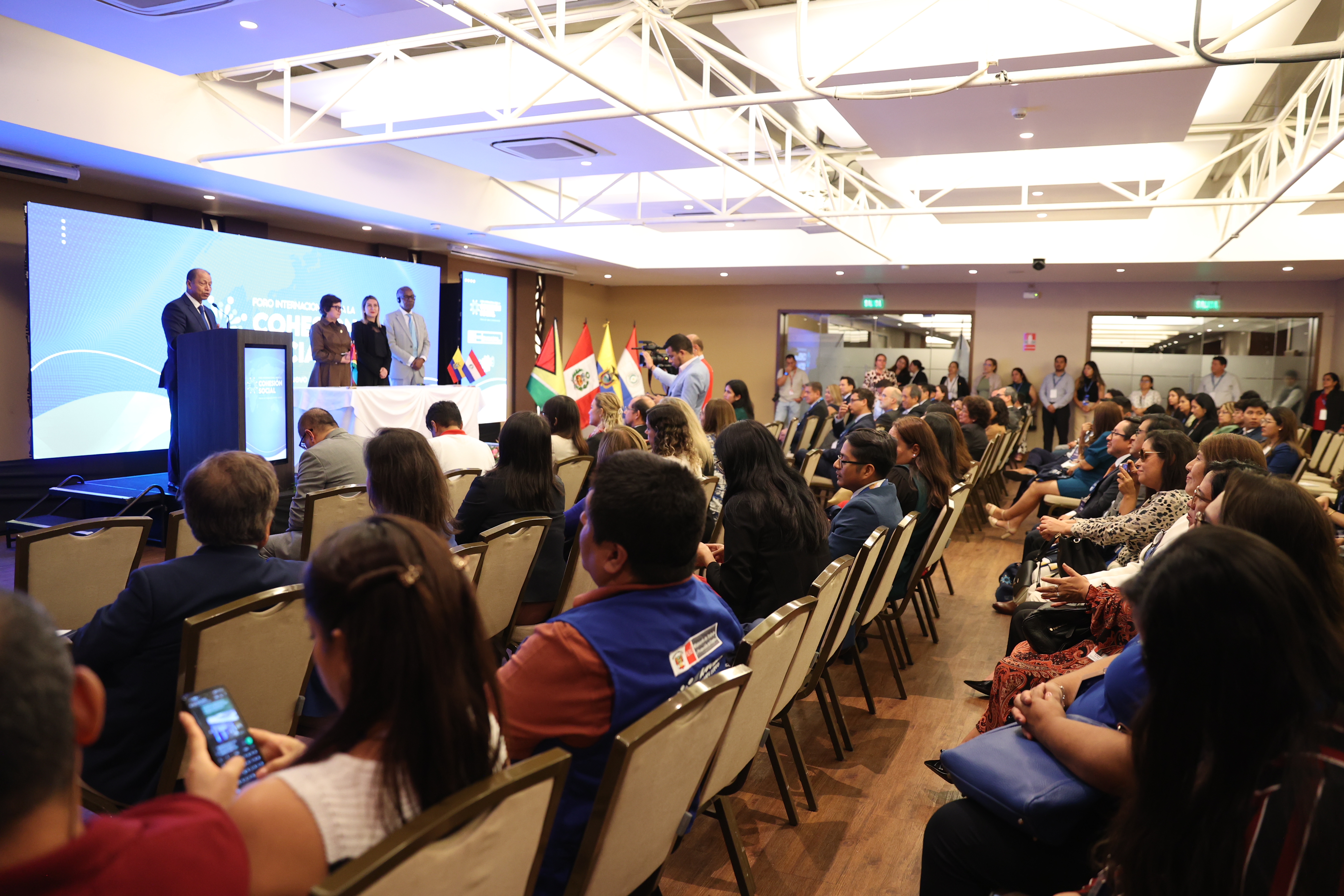 Ministros de Trabajo de Ecuador, Paraguay, Guyana y Perú firmaron declaración ministerial por la justicia social