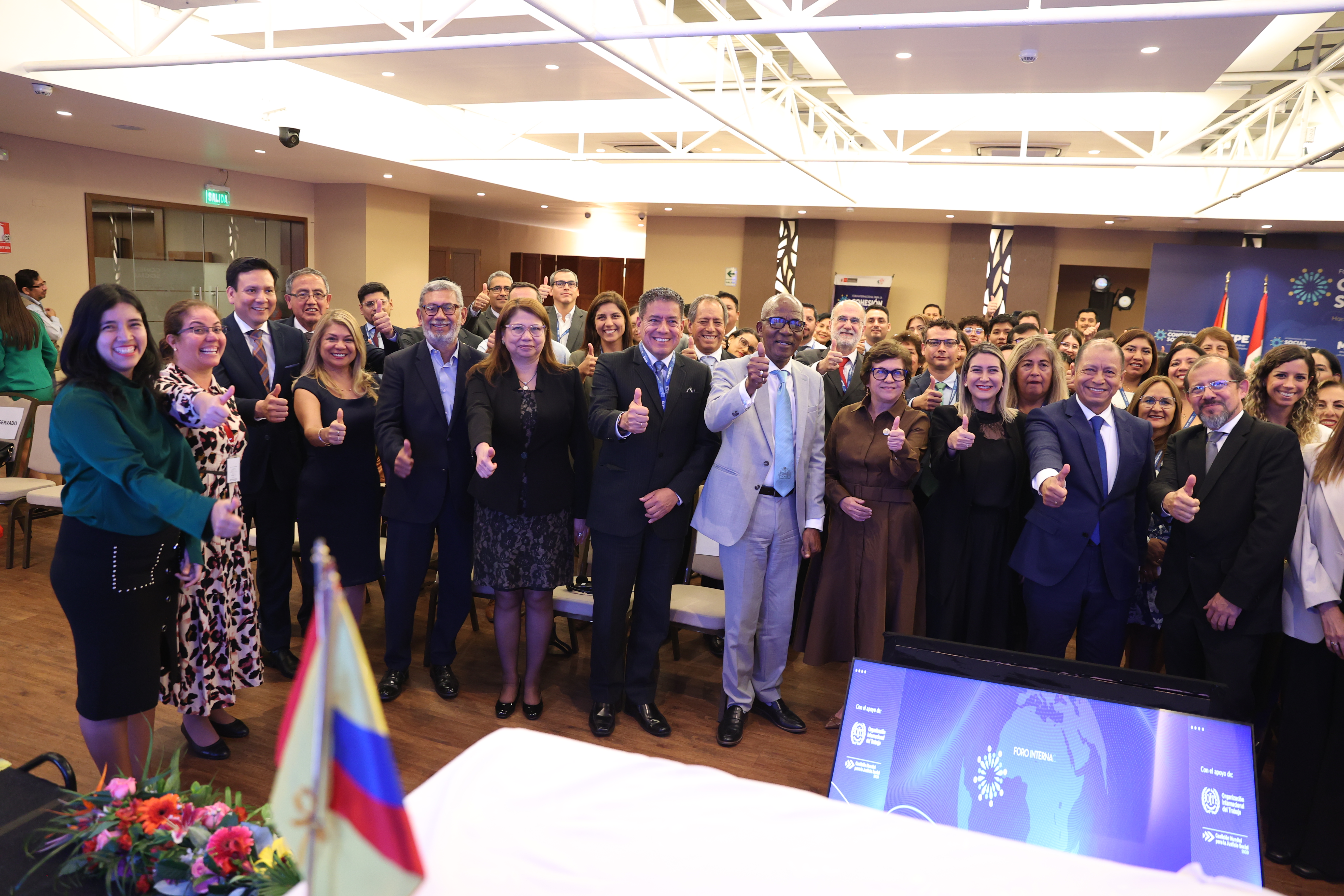 Ministros de Trabajo de Ecuador, Paraguay, Guyana y Perú firmaron declaración ministerial por la justicia social