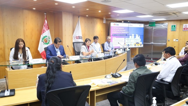 MTC impulsa modernización del transporte urbano en Juliaca 